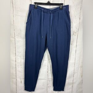 Callaway Men's Navy Blue Joggers Drawstrings Cotton Blend
